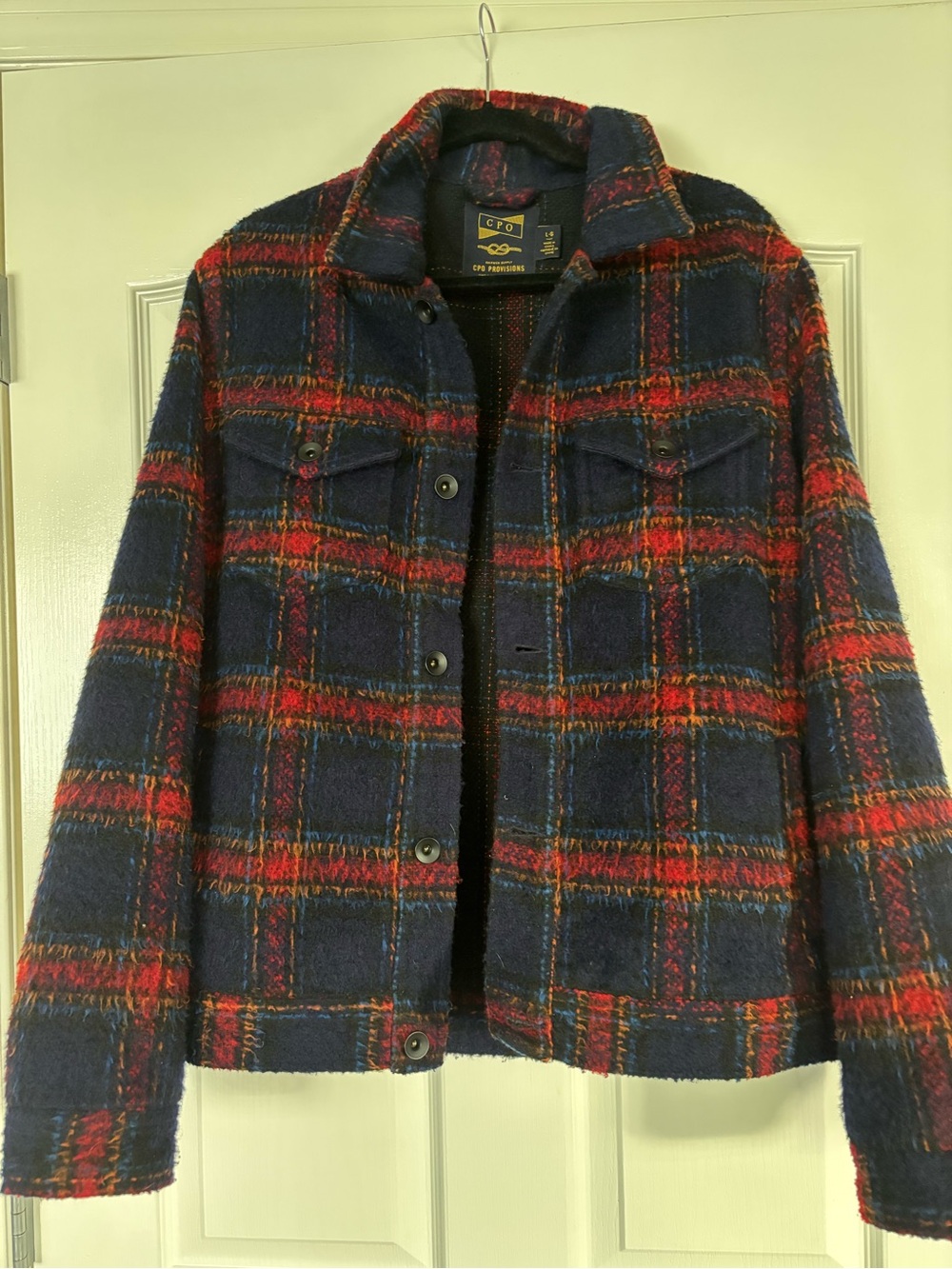 CPO Provisions Plaid Jacket Men’s, size L
